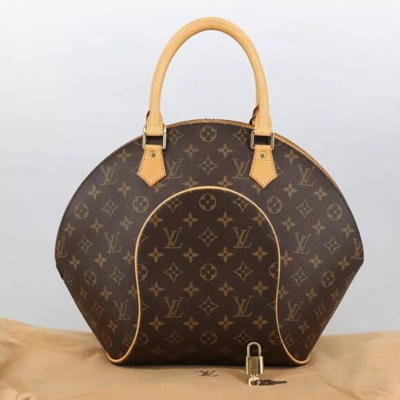 LOUIS VUITTON Monogram Ellipse MM Hand Bag M51126 LV Auth - Picture 4 of 16